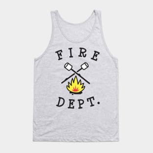 Marshmallow Fire Department Tank Top